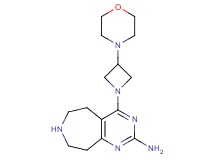 4-(3-morpholin-4-ylazetidin-1-yl)-6,7,8,9-tetrahydro-5H-pyrimido[4,5-d]azepin-2-amine