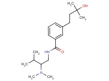 N-[2-(dimethylamino)-3-methylbutyl]-3-(3-hydroxy-3-methylbutyl)benzamide