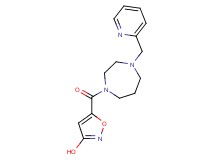 5-{[4-(pyridin-2-ylmethyl)-1,4-diazepan-1-yl]carbonyl}isoxazol-3-ol