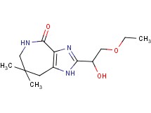 2-(2-ethoxy-1-hydroxyethyl)-7,7-dimethyl-5,6,7,8-tetrahydroimidazo[4,5-c]azepin-4(1H)-one