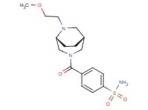 4-{[(1R*,5R*)-6-(2-methoxyethyl)-3,6-diazabicyclo[3.2.2]non-3-yl]carbonyl}benzenesulfonamide
