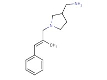 ({1-[(2E)-2-methyl-3-phenyl-2-propen-1-yl]-3-pyrrolidinyl}methyl)amine dihydrochloride