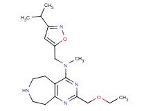 2-(ethoxymethyl)-N-[(3-isopropyl-5-isoxazolyl)methyl]-N-methyl-6,7,8,9-tetrahydro-5H-pyrimido[4,5-d]azepin-4-amine dihydrochloride