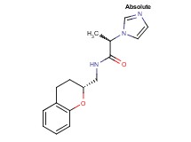 N-[(2R)-3,4-dihydro-2H-chromen-2-ylmethyl]-2-(1H-imidazol-1-yl)propanamide trifluoroacetate