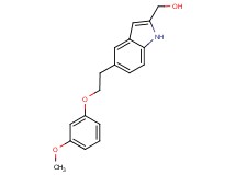 {5-[2-(3-methoxyphenoxy)ethyl]-1H-indol-2-yl}methanol