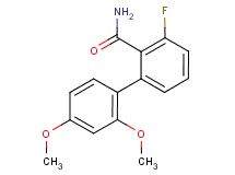 3-fluoro-2',4'-dimethoxybiphenyl-2-carboxamide