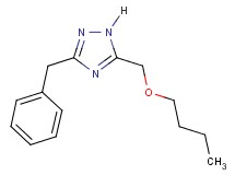 3-benzyl-5-(butoxymethyl)-1H-1,2,4-triazole