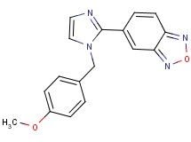 5-[1-(4-methoxybenzyl)-1H-imidazol-2-yl]-2,1,3-benzoxadiazole