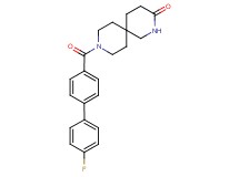 9-[(4'-fluorobiphenyl-4-yl)carbonyl]-2,9-diazaspiro[5.5]undecan-3-one