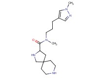 N-methyl-N-[3-(1-methyl-1H-pyrazol-4-yl)propyl]-2,8-diazaspiro[4.5]decane-3-carboxamide dihydrochloride