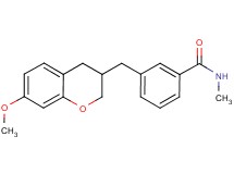 3-[(7-methoxy-3,4-dihydro-2H-chromen-3-yl)methyl]-N-methylbenzamide