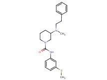 3-[methyl(2-phenylethyl)amino]-N-[3-(methylthio)phenyl]-1-piperidinecarboxamide