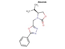 (4S)-4-isopropyl-3-[(5-phenyl-1,3,4-oxadiazol-2-yl)methyl]-1,3-oxazolidin-2-one