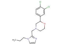 2-(3,4-dichlorophenyl)-4-[(1-propyl-1H-imidazol-2-yl)methyl]morpholine