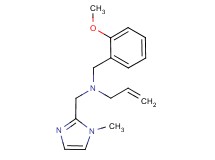 N-(2-methoxybenzyl)-N-[(1-methyl-1H-imidazol-2-yl)methyl]prop-2-en-1-amine