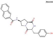 N-[(3R,7S,8aS)-3-(4-hydroxybenzyl)-1,4-dioxooctahydropyrrolo[1,2-a]pyrazin-7-yl]-2-naphthamide