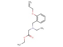 ethyl [[2-(allyloxy)benzyl](ethyl)amino]acetate