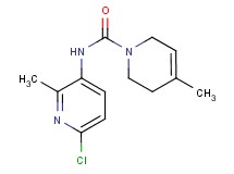 N-(6-chloro-2-methylpyridin-3-yl)-4-methyl-3,6-dihydropyridine-1(2H)-carboxamide