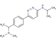 6-{4-[1-(dimethylamino)ethyl]phenyl}-N-isopropylpyridazin-3-amine