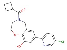 7-(5-chloropyridin-2-yl)-4-(cyclobutylcarbonyl)-2,3,4,5-tetrahydro-1,4-benzoxazepin-9-ol