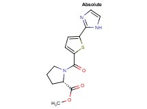 methyl 1-{[5-(1H-imidazol-2-yl)-2-thienyl]carbonyl}-L-prolinate trifluoroacetate