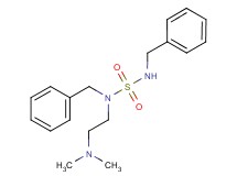 N,N'-dibenzyl-N-[2-(dimethylamino)ethyl]sulfamide
