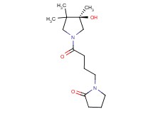 1-{4-[(3R)-3-hydroxy-3,4,4-trimethyl-1-pyrrolidinyl]-4-oxobutyl}-2-pyrrolidinone