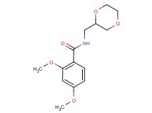 N-(1,4-dioxan-2-ylmethyl)-2,4-dimethoxybenzamide