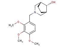 (8-syn)-3-(2,3,4-trimethoxybenzyl)-3-azabicyclo[3.2.1]octan-8-ol