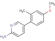 5-(4-methoxy-2-methylphenyl)pyridin-2-amine