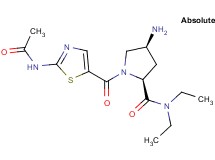 (4S)-1-{[2-(acetylamino)-1,3-thiazol-5-yl]carbonyl}-4-amino-N,N-diethyl-L-prolinamide