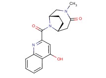 rel-(1S,6R)-9-[(4-hydroxy-2-quinolinyl)carbonyl]-3-methyl-3,9-diazabicyclo[4.2.1]nonan-4-one