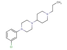 1-(3-chlorophenyl)-4-(1-propyl-4-piperidinyl)piperazine