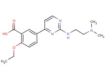 5-(2-{[2-(dimethylamino)ethyl]amino}pyrimidin-4-yl)-2-ethoxybenzoic acid