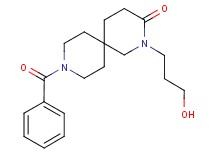 9-benzoyl-2-(3-hydroxypropyl)-2,9-diazaspiro[5.5]undecan-3-one