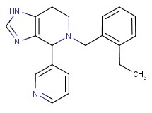 5-(2-ethylbenzyl)-4-pyridin-3-yl-4,5,6,7-tetrahydro-1H-imidazo[4,5-c]pyridine