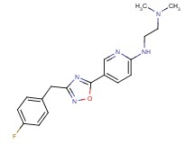N'-{5-[3-(4-fluorobenzyl)-1,2,4-oxadiazol-5-yl]pyridin-2-yl}-N,N-dimethylethane-1,2-diamine