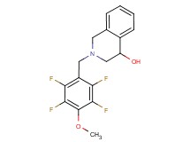 2-(2,3,5,6-tetrafluoro-4-methoxybenzyl)-1,2,3,4-tetrahydroisoquinolin-4-ol