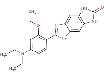 6-[4-(diethylamino)-2-ethoxyphenyl]-3,5-dihydroimidazo[4,5-f]benzimidazol-2(1H)-one