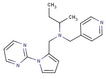 N-(pyridin-4-ylmethyl)-N-[(1-pyrimidin-2-yl-1H-pyrrol-2-yl)methyl]butan-2-amine