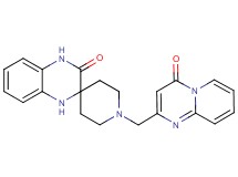 1-[(4-oxo-4H-pyrido[1,2-a]pyrimidin-2-yl)methyl]-1',4'-dihydro-3'H-spiro[piperidine-4,2'-quinoxalin]-3'-one