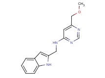N-(1H-indol-2-ylmethyl)-6-(methoxymethyl)pyrimidin-4-amine