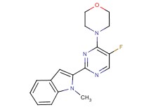 2-(5-fluoro-4-morpholin-4-ylpyrimidin-2-yl)-1-methyl-1H-indole