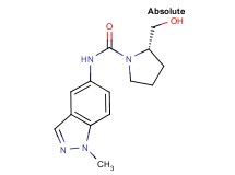 (2S)-2-(hydroxymethyl)-N-(1-methyl-1H-indazol-5-yl)pyrrolidine-1-carboxamide