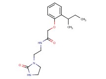 2-(2-sec-butylphenoxy)-N-[2-(2-oxoimidazolidin-1-yl)ethyl]acetamide