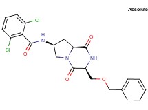 N-{(3S,7S,8aS)-3-[(benzyloxy)methyl]-1,4-dioxooctahydropyrrolo[1,2-a]pyrazin-7-yl}-2,6-dichlorobenzamide