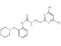 N-[2-(4-amino-6-hydroxypyrimidin-2-yl)ethyl]-N'-[2-(morpholin-4-ylmethyl)phenyl]urea