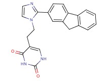 5-{2-[2-(9H-fluoren-2-yl)-1H-imidazol-1-yl]ethyl}pyrimidine-2,4(1H,3H)-dione