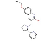 6-ethoxy-3-{[2-(2-pyridinyl)-1-pyrrolidinyl]methyl}-2-quinolinol