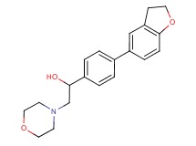 1-[4-(2,3-dihydro-1-benzofuran-5-yl)phenyl]-2-morpholin-4-ylethanol